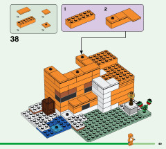 LEGO 21178 instructions page 49 – build guide