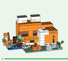 LEGO 21178 instructions page 52 – build guide