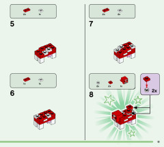 LEGO 21179 instructions page 11 – build guide