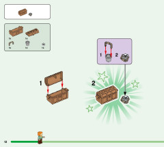 LEGO 21179 instructions page 12 – build guide