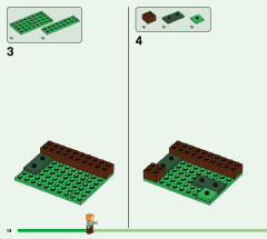 LEGO 21179 instructions page 14 – build guide