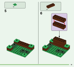 LEGO 21179 instructions page 15 – build guide
