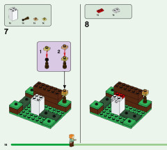 LEGO 21179 instructions page 16 – build guide