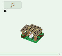 LEGO 21179 instructions page 21 – build guide