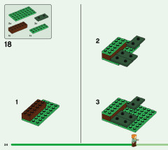 LEGO 21179 instructions page 24 – build guide