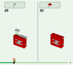 LEGO 21179 instructions page 31 – build guide