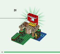 LEGO 21179 instructions page 32 – build guide