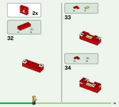 LEGO 21179 instructions page 33 – build guide
