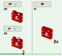 LEGO 21179 instructions page 35 – build guide