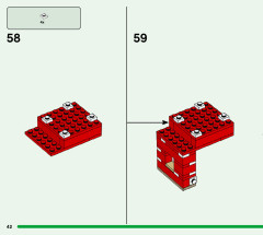 LEGO 21179 instructions page 42 – build guide