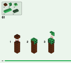 LEGO 21179 instructions page 44 – build guide