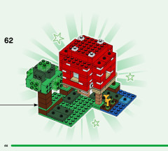 LEGO 21179 instructions page 46 – build guide