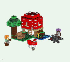 LEGO 21179 instructions page 48 – build guide