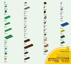 LEGO 21179 instructions page 51 – build guide