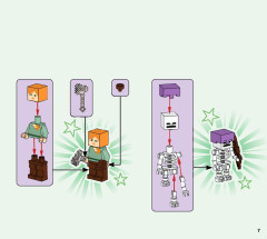 LEGO 21179 instructions page 7 – build guide