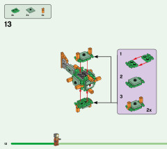 LEGO 21180 instructions page 12 – build guide
