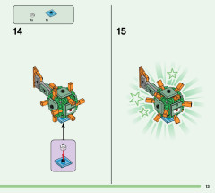 LEGO 21180 instructions page 13 – build guide