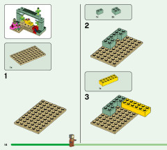 LEGO 21180 instructions page 14 – build guide