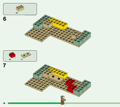 LEGO 21180 instructions page 16 – build guide
