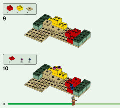 LEGO 21180 instructions page 18 – build guide