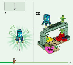LEGO 21180 instructions page 29 – build guide