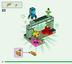 LEGO 21180 instructions page 30 – build guide
