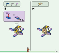 LEGO 21180 instructions page 35 – build guide