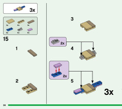 LEGO 21180 instructions page 36 – build guide