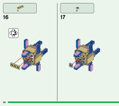 LEGO 21180 instructions page 38 – build guide
