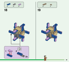 LEGO 21180 instructions page 39 – build guide
