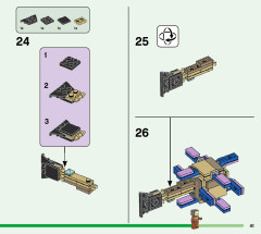 LEGO 21180 instructions page 41 – build guide