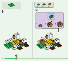 LEGO 21181 instructions page 14 – build guide