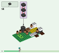 LEGO 21181 instructions page 18 – build guide