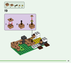 LEGO 21181 instructions page 23 – build guide