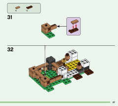 LEGO 21181 instructions page 27 – build guide