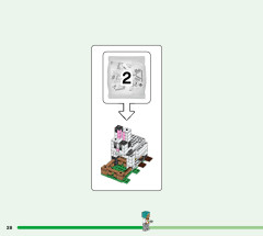 LEGO 21181 instructions page 28 – build guide