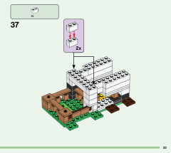 LEGO 21181 instructions page 33 – build guide