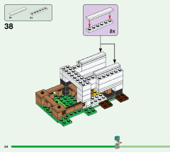 LEGO 21181 instructions page 34 – build guide
