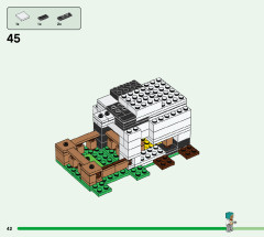 LEGO 21181 instructions page 42 – build guide