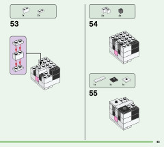 LEGO 21181 instructions page 45 – build guide