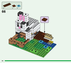 LEGO 21181 instructions page 54 – build guide