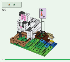 LEGO 21181 instructions page 56 – build guide