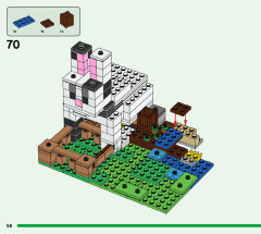 LEGO 21181 instructions page 58 – build guide