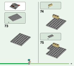 LEGO 21181 instructions page 61 – build guide