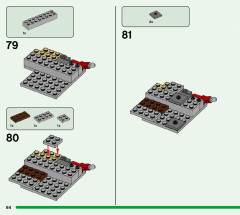 LEGO 21181 instructions page 64 – build guide