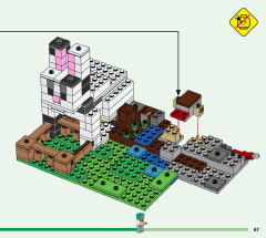 LEGO 21181 instructions page 67 – build guide