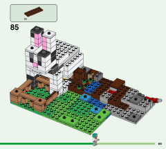 LEGO 21181 instructions page 69 – build guide