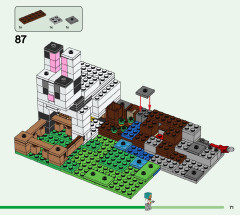 LEGO 21181 instructions page 71 – build guide