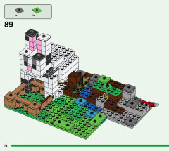 LEGO 21181 instructions page 74 – build guide