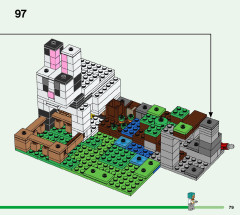 LEGO 21181 instructions page 79 – build guide